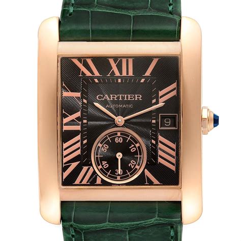 cartier tank mc rose gold